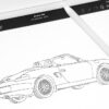 porsche coloring pages