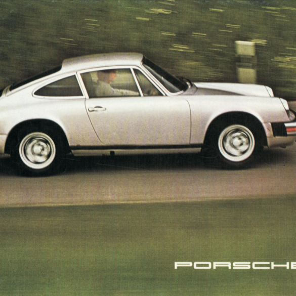 1975 Porsche 911 USA Sales Brochure