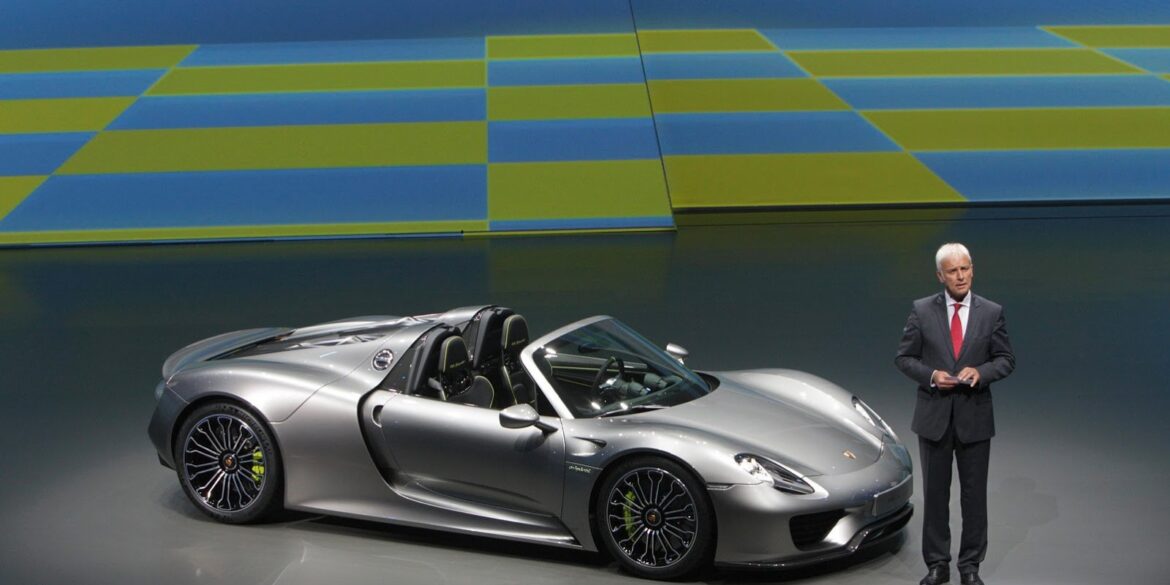 Porsche 918 Spyder: World Premiere in Frankfurt