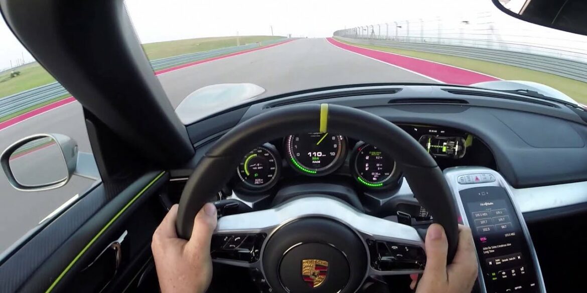 Porsche 918 Spyder Hot Lap with Patrick Long