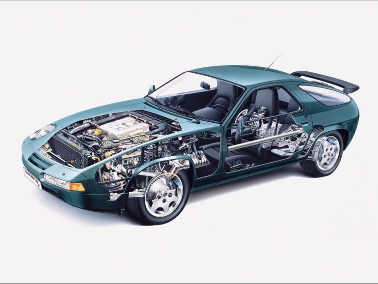 Porsche 928 (All Years) - Mechanical Drawings - Stuttcars