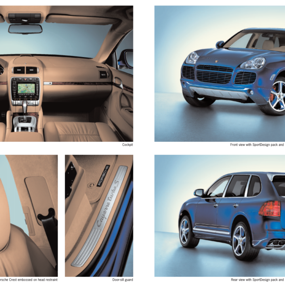 Porsche Cayenne (MY2003 - 2006) – Sales Brochures