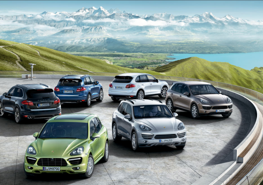 Porsche Cayenne Sales Brochure