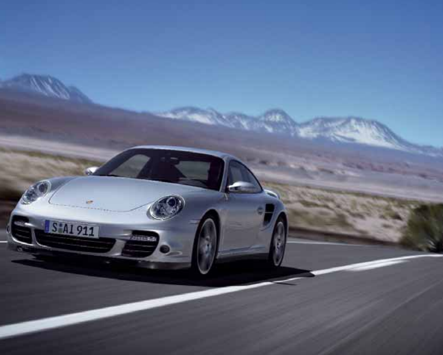 Porsche 997 Sales Brochures