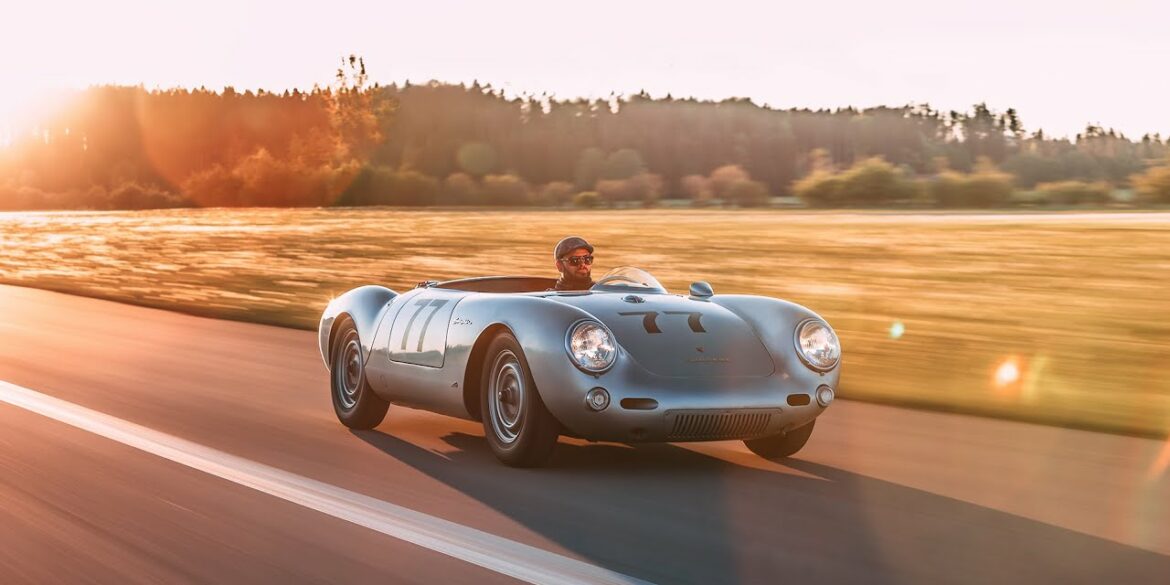 1955 Porsche 550 Spyder Video