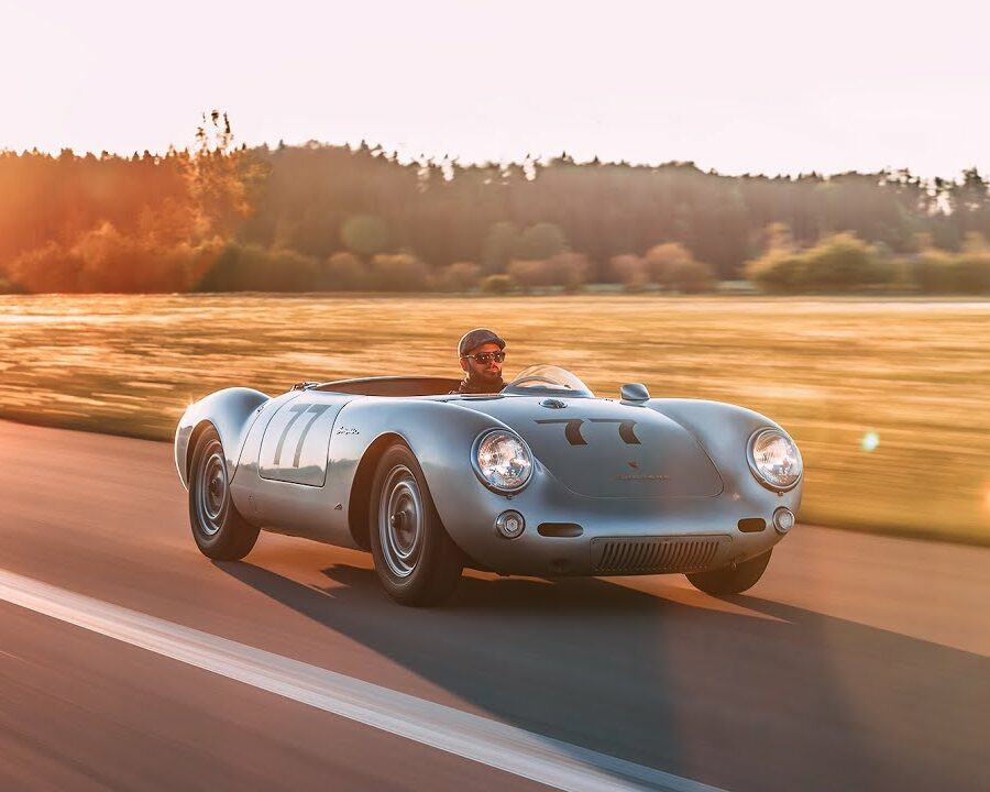 1955 Porsche 550 Spyder Video