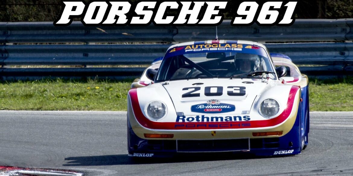 1986 Porsche 961 demo at Zandvoort 2018 (fly-by's & revving)