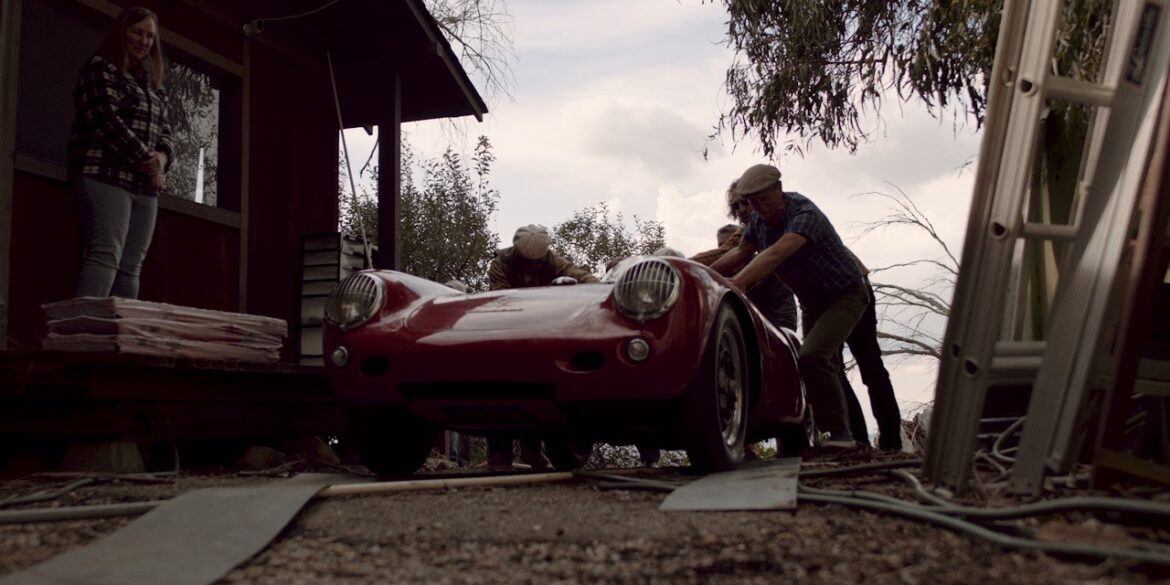 Family Porsche 550 Spyder locked away in shipping container