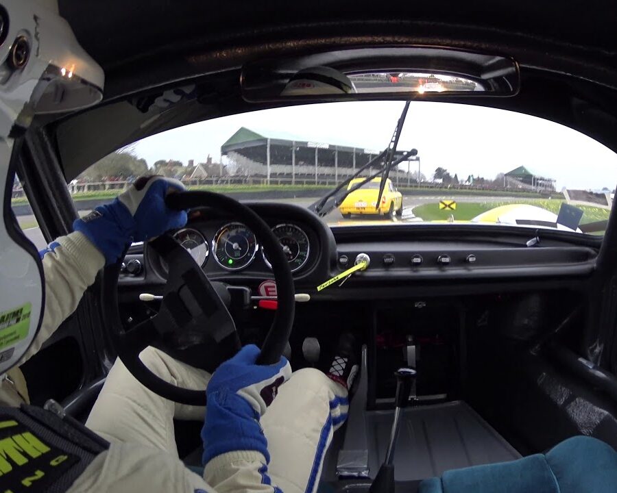 Porsche 904 in car footage