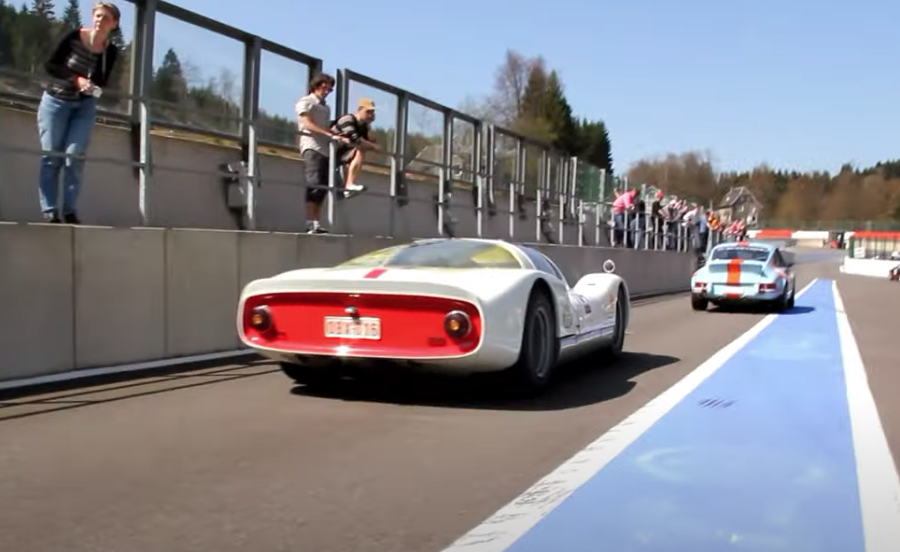 Porsche 906 Carrera 6 brutal sound!!