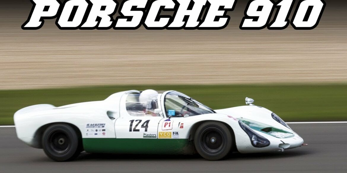 Porsche 910 - great flat six sounds at Spa & Nürburgring