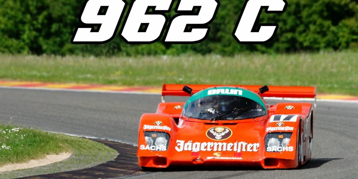 Porsche 962c Group C at Spa and Zandvoort