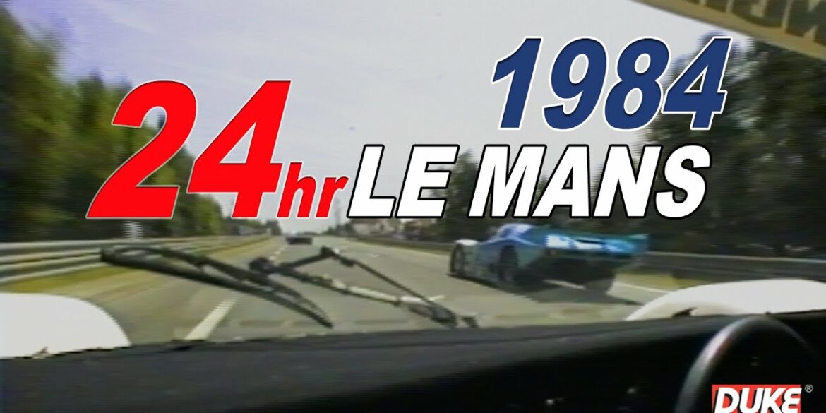 24 Hours Le Mans 1984 | In-Car | Porsche 956 | Richard Lloyd