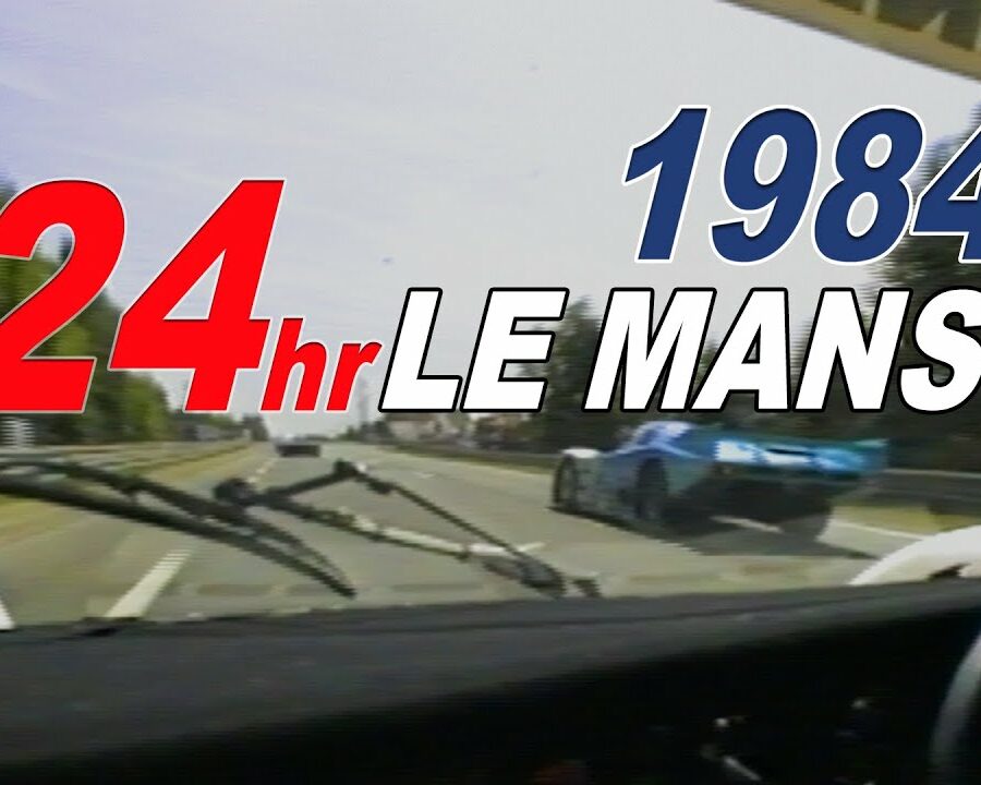 24 Hours Le Mans 1984 | In-Car | Porsche 956 | Richard Lloyd