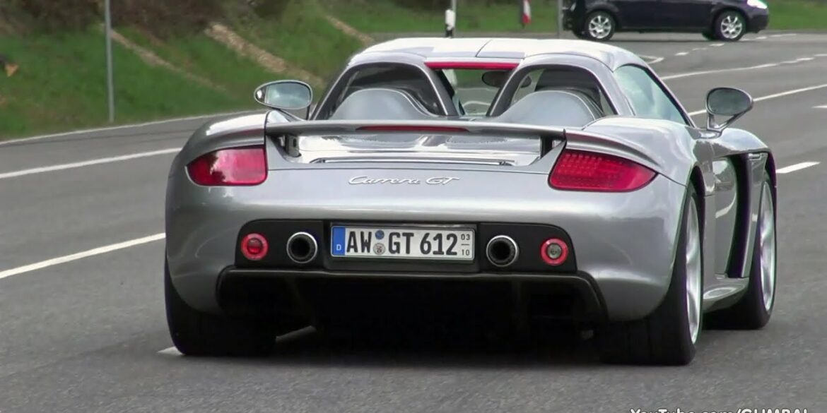 BEST of Porsche Carrera GT - LOUD Revs, Accelerating & More!