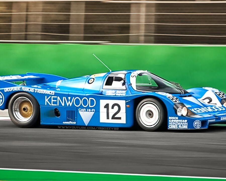 Porsche 956 In action at Monza Circuit!