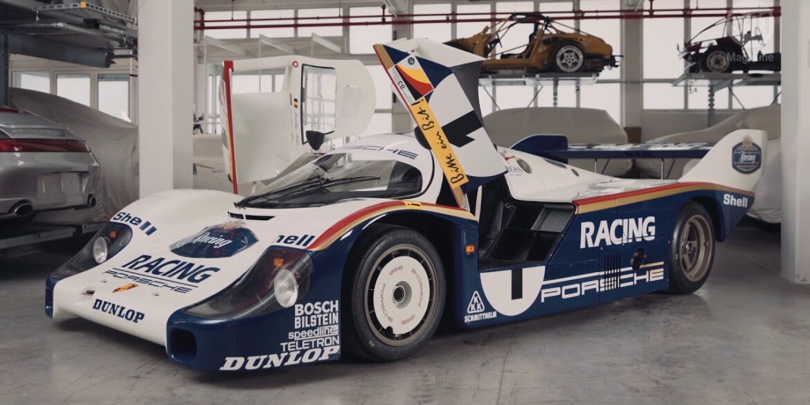 The legendary Porsche 956