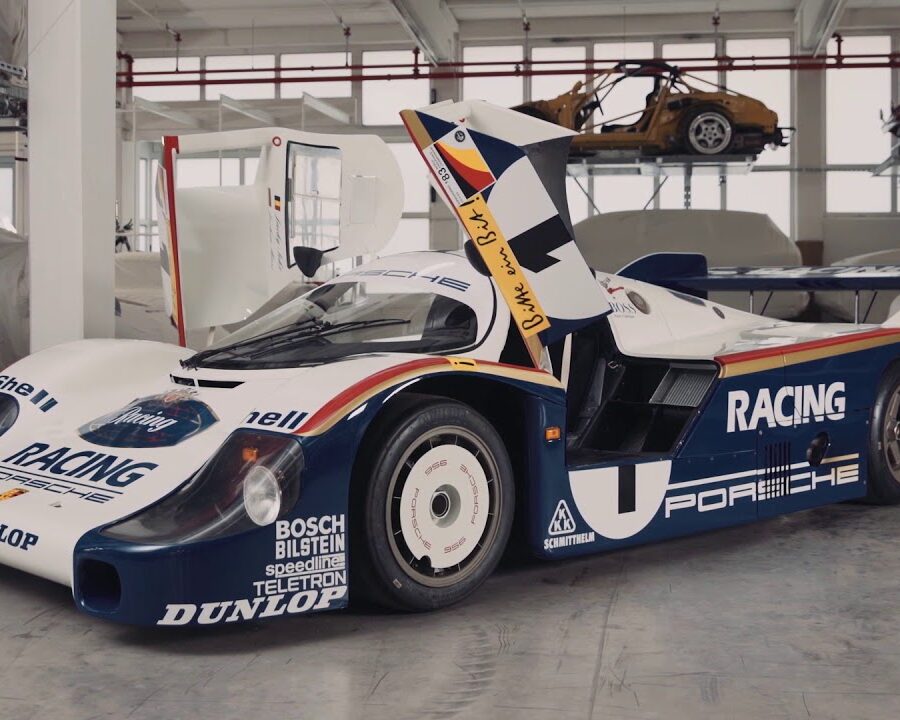 The legendary Porsche 956