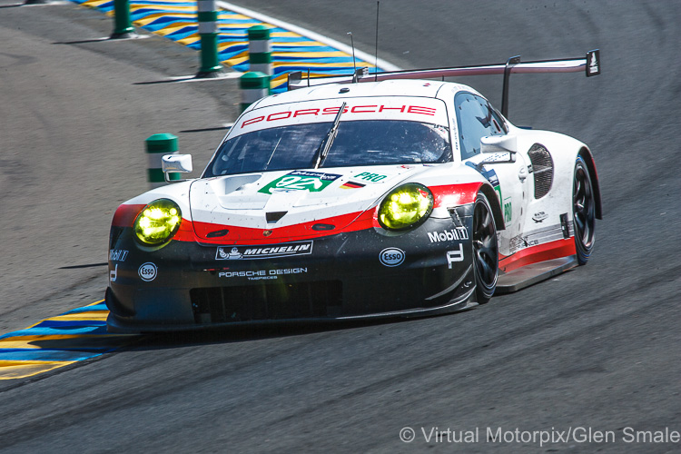 Michael Christensen, Kévin Estre and Dirk Werner did not have a happy race, as the #92 Porsche 911 RSR retired