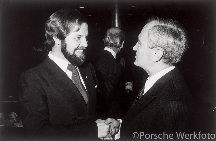 Rolf Sprenger (left) and Dr. Ernst Fuhrmann (right)