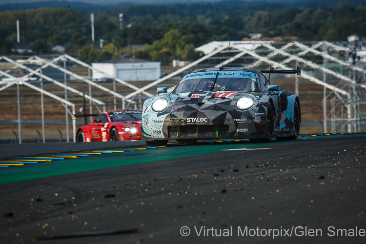 #77 Dempsey-Proton Racing 911 RSR GTE Am was driven by Matt Campbell, Riccardo Pera and Christian Ried