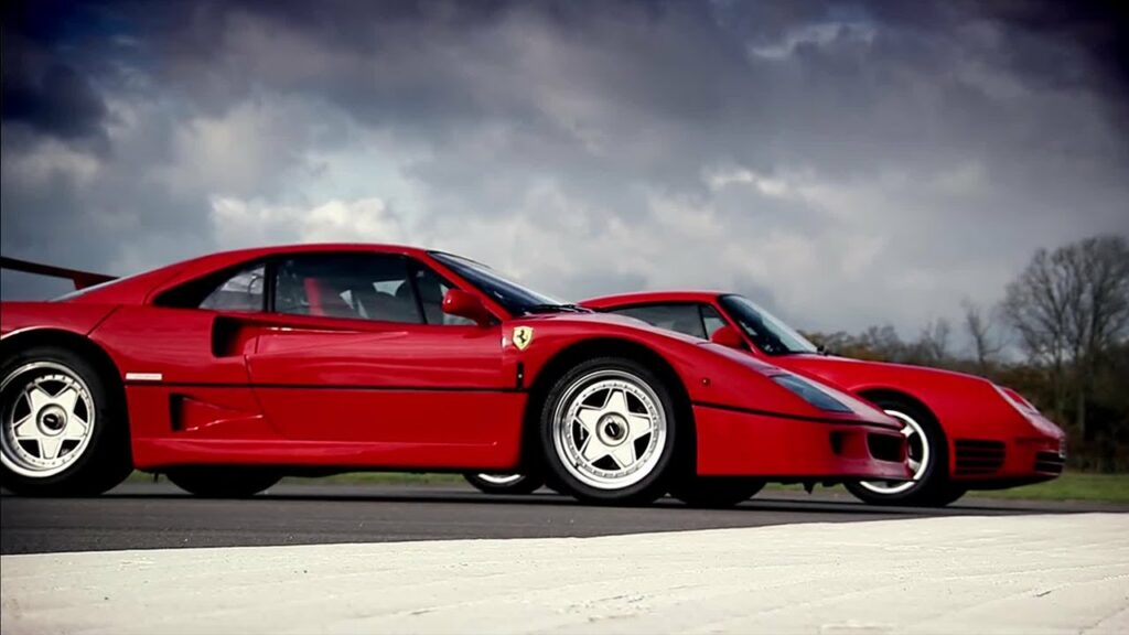 VIDEO: Porsche 959 vs Ferrari F40 (Top Gear)