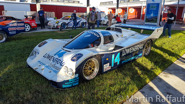 This is 962-HR1, the first Holbert Racing built car which ran in IMSA in the mid 1980s