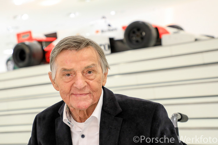 Porsche engineering legend Hans Mezger