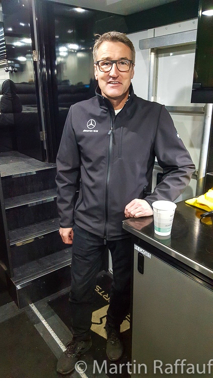 Long-time Porsche and Mercedes driver, and all around good guy, Bernd Schneider