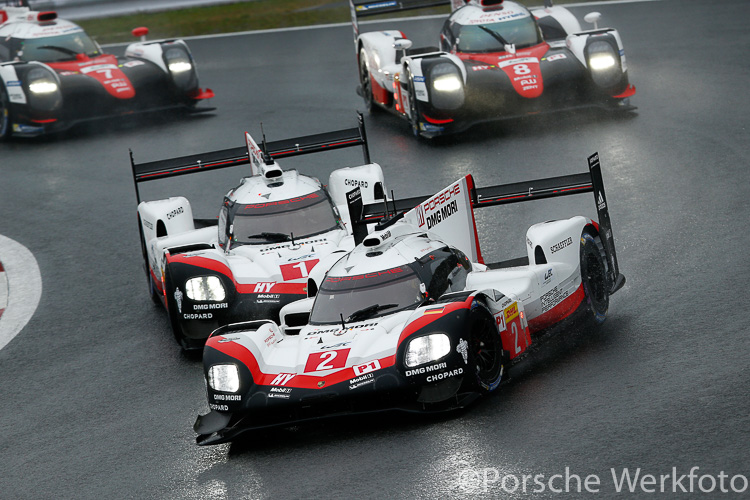 #2 Porsche 919 Hybrid of Bernhard/Bamber/Hartley