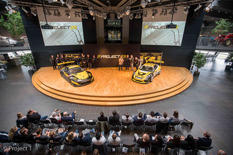 Project 1 Porsche 911 RSR launch