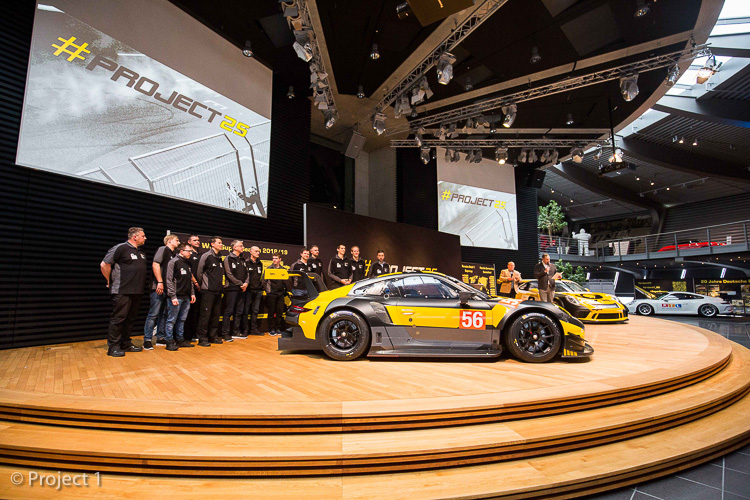 Project 1 Porsche 911 RSR launch