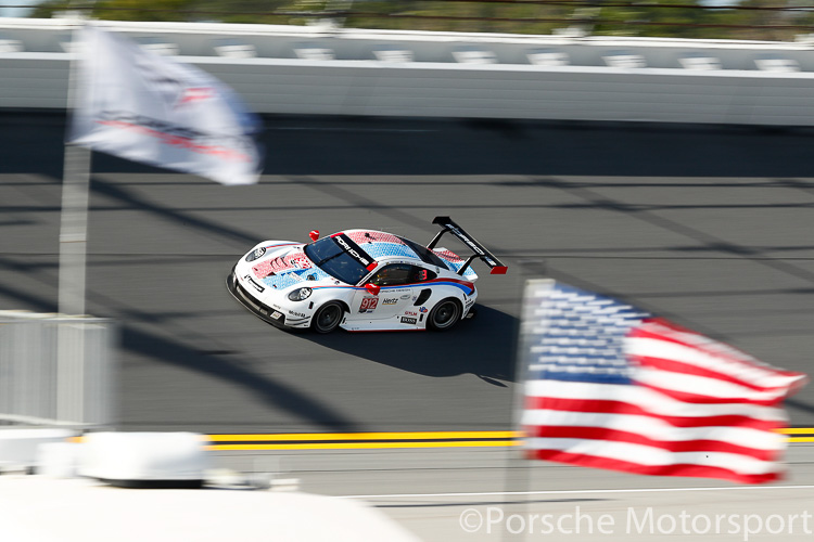 #912 Porsche 911 RSR driven by Earl Bamber, Mathieu Jaminet and Laurens Vanthoor