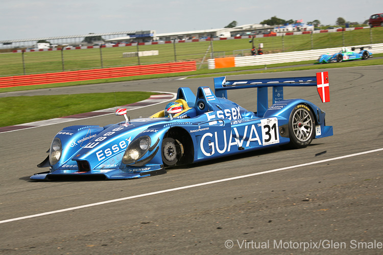 #31 Team Essex Porsche RS Spyder Evo 3.4-litre V8 driven by Casper Elgaard/John Nielsen