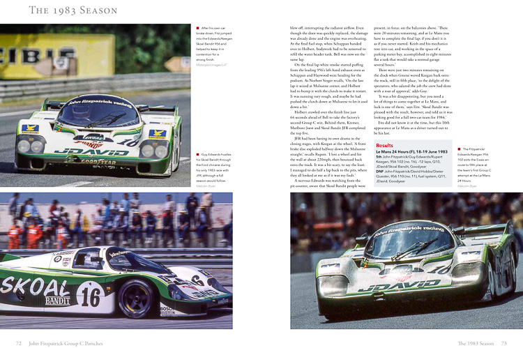 John Fitzpatrick Group C Porsches – The Definitive History
