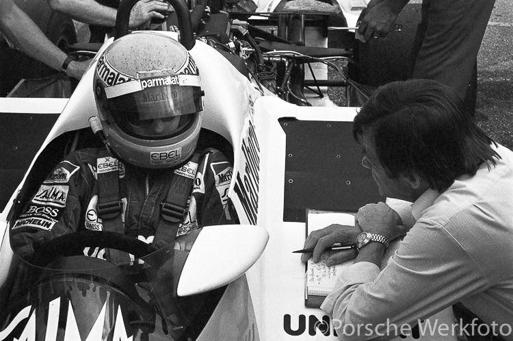 Tests with McLaren and the TAG-engine in Weissach with Hans Mezger