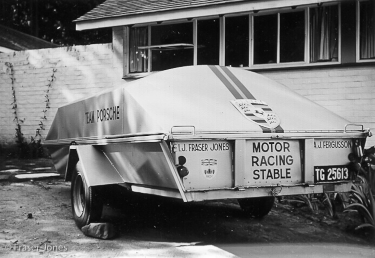 Frones racing trailer