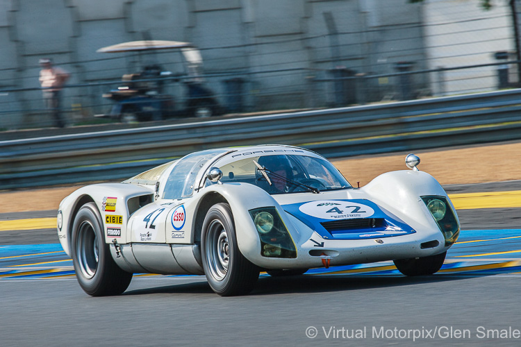 #42 Porsche 906 Carrera 6 (1966) was driven by Romain Rocher/L. Robert