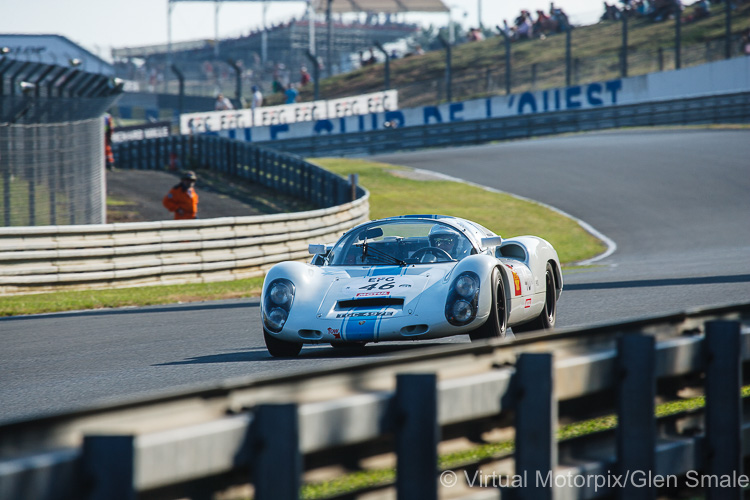 #46 Porsche 910 (1968) was driven by Rainer Becker/A. Reid