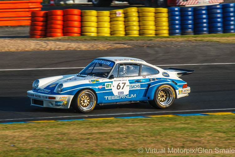 #67 Porsche 911 Carrera RSR 3.0 (1975) was driven by Michael Roock, Uwe Alzen and Claudia Hürtgen