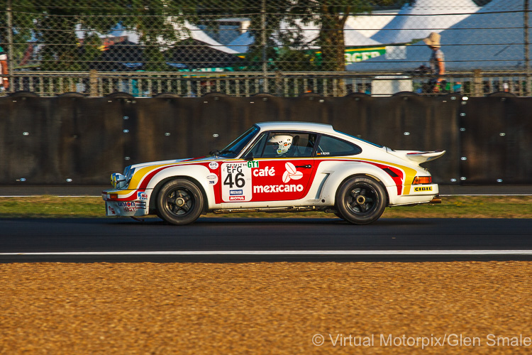 #46 Porsche 911 Carrera RSR 3.0 (1975) was driven by Rainer Becker