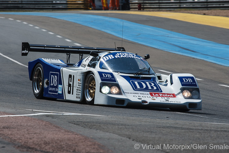 #61 Porsche 962 (1989) was driven by Max von Braunmuehl