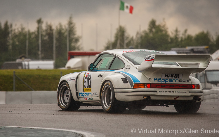 The #503 Porsche 911 Carrera RSR was driven by Michael Kueke