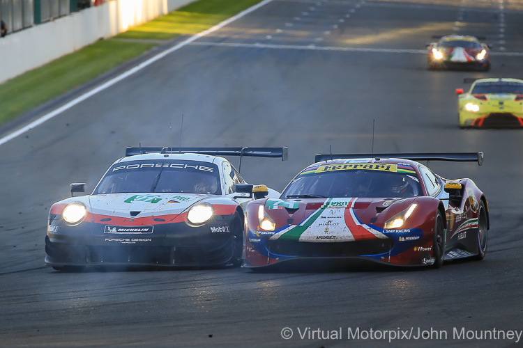 #91 Porsche 911 RSR & #71 AF Corse Ferrari 488 GTE EVO