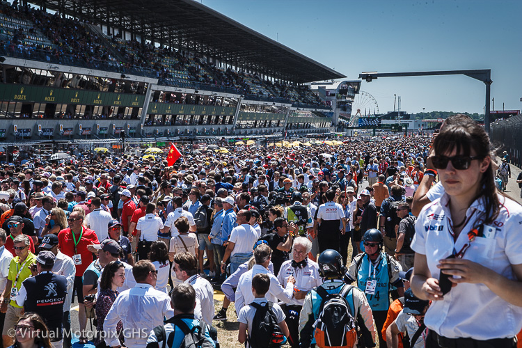 Grid walk before the 24H of Le Mans on 17 June 2017