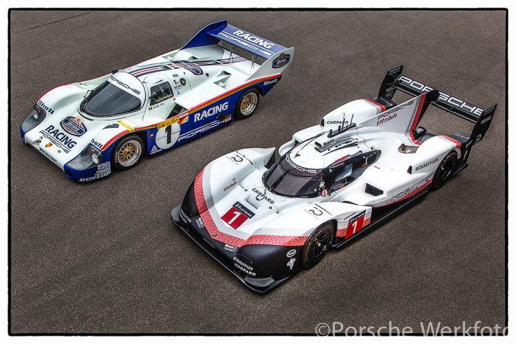 1982 Porsche 956 C & 2017 Porsche 919 Hybrid Evo