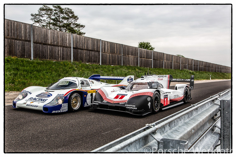 1982 Porsche 956 C & 2017 Porsche 919 Hybrid Evo