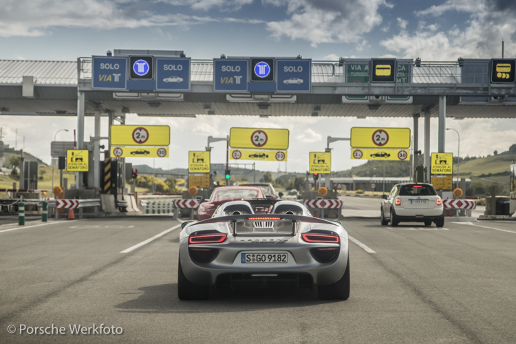 Porsche Trans-European expedition visited eight countries