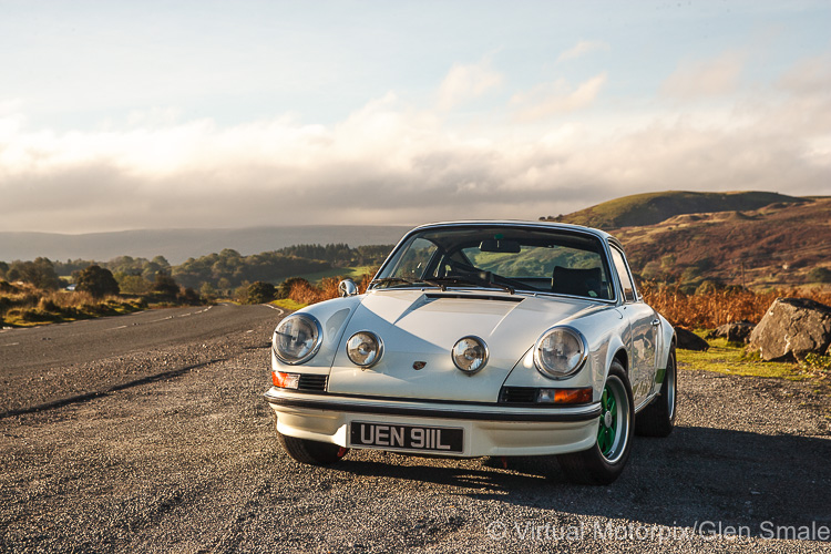 Porsche Carrera RS 2.7 in the beautiful Brecon Beacons, Wales, UK