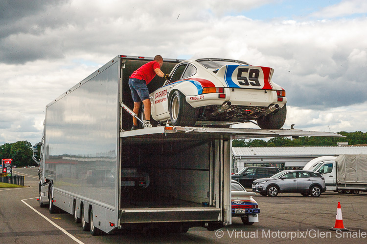 The #59 911 Carrera RSR was the winner of the 1973 Daytona 24 Hours in the hands of Hurley Haywood and Peter Gregg